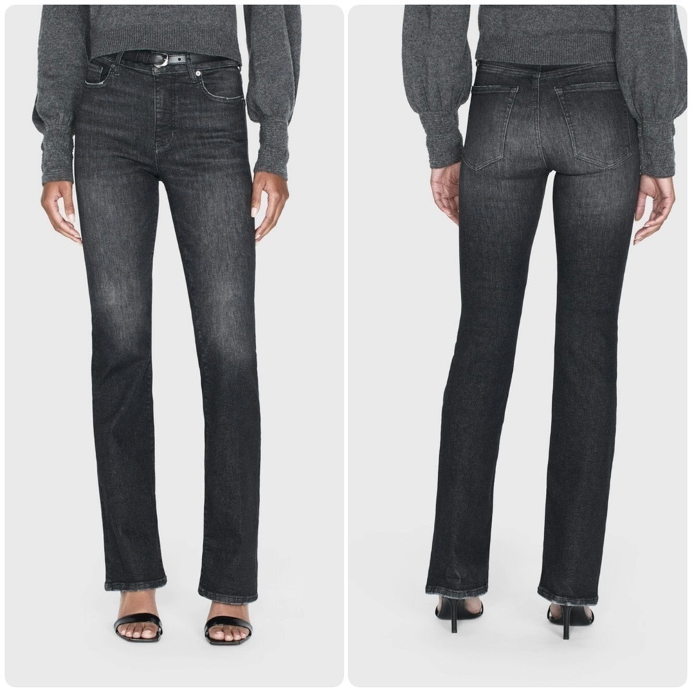 New! FRAME DENIM Le Crop Mini Boot Jeans in Claudius 🖤 size 25 NWOT!
